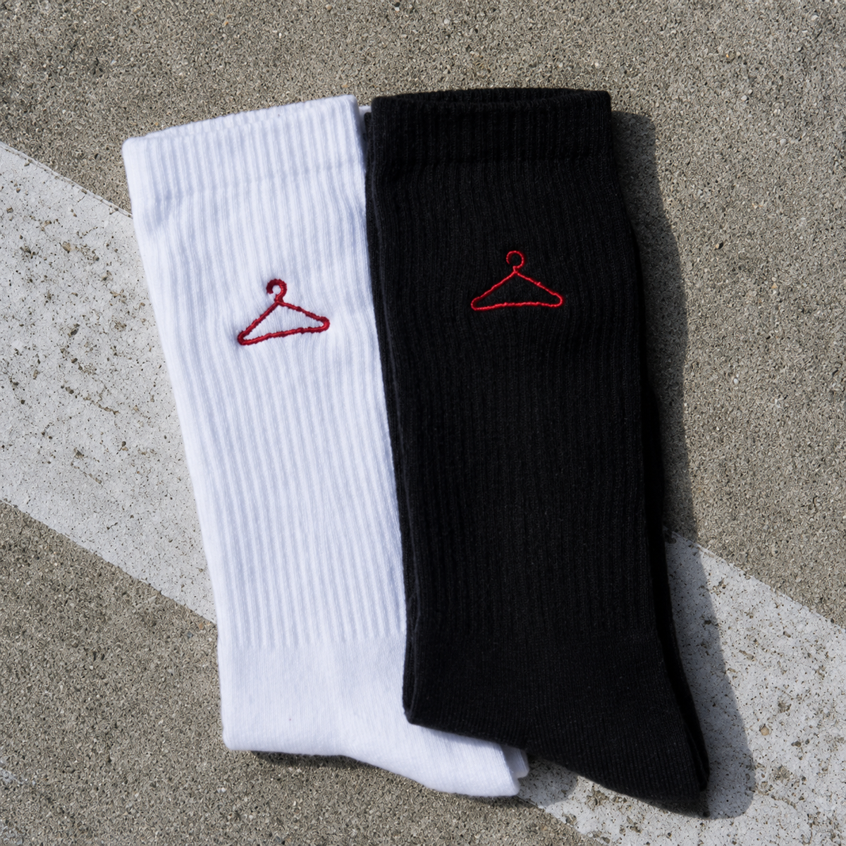 Black Basic Socks
