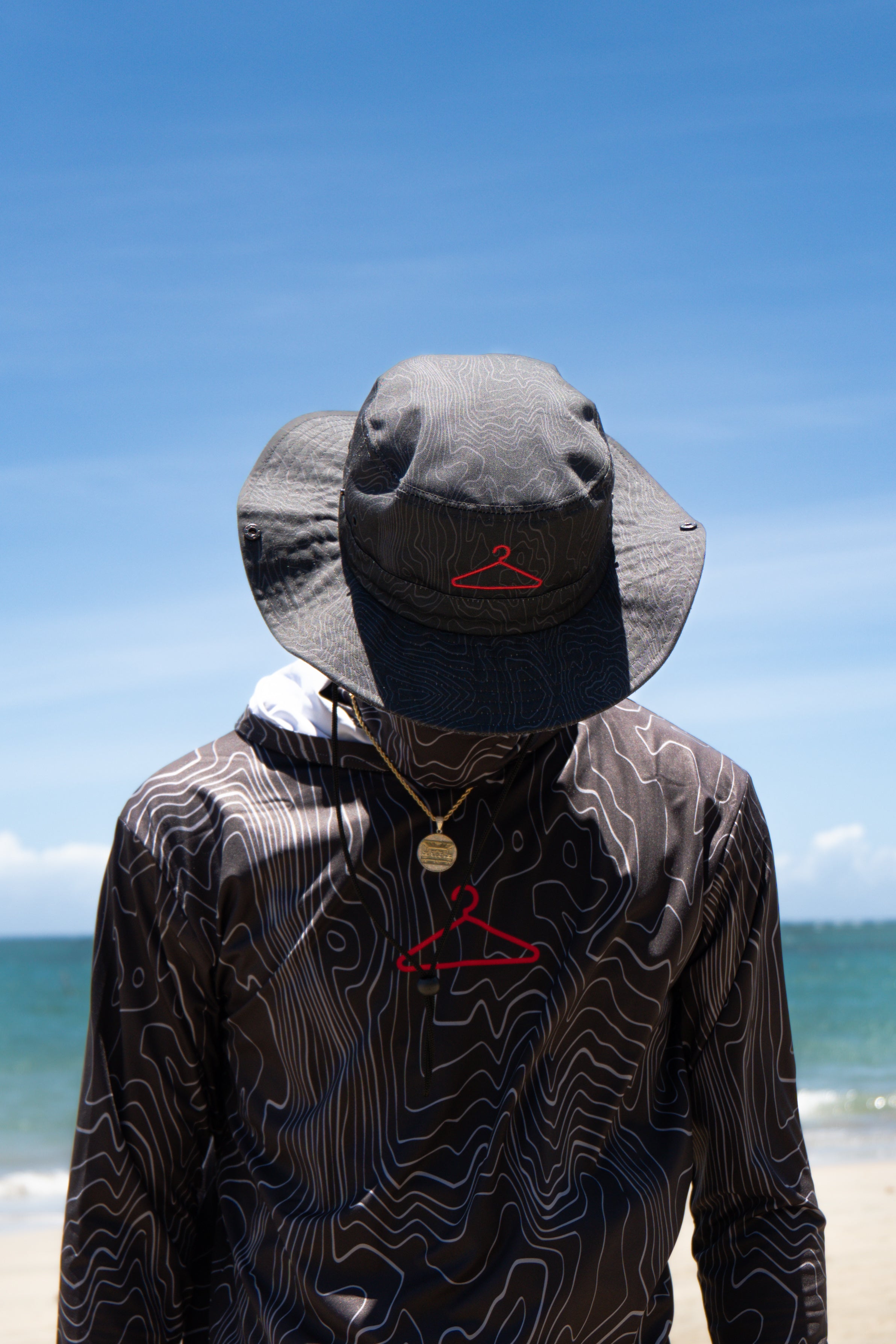 Beach Bucket Hat (black)
